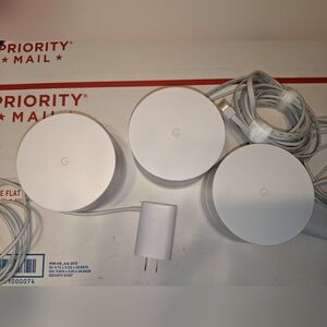 3x Google WIFI Mesh Wireless Router Nest Extender AC-1304 Signal Booster Amplifi